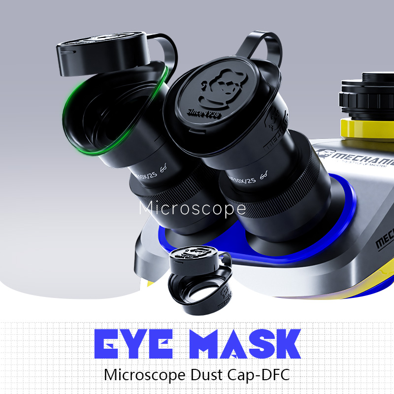 Medical Laboratory Technology - Mechaniker DFC Mikroskop Staubkappe Schützende Augenmaskenabdeckung