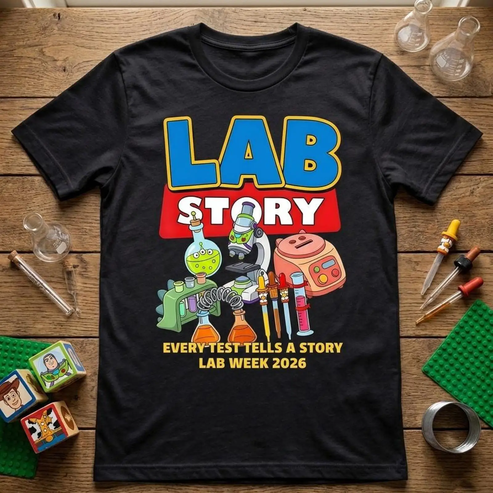 Medical Lab Humor - Lab Week 2026 T-Shirt, Medizintechniker, Wissenschaft,