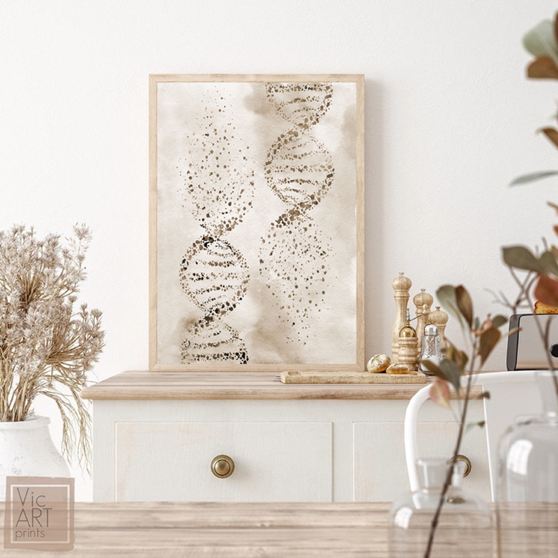 DNA-Molekül-Druck, moderne med – Medical Lab Pictures Bewertung und Preis